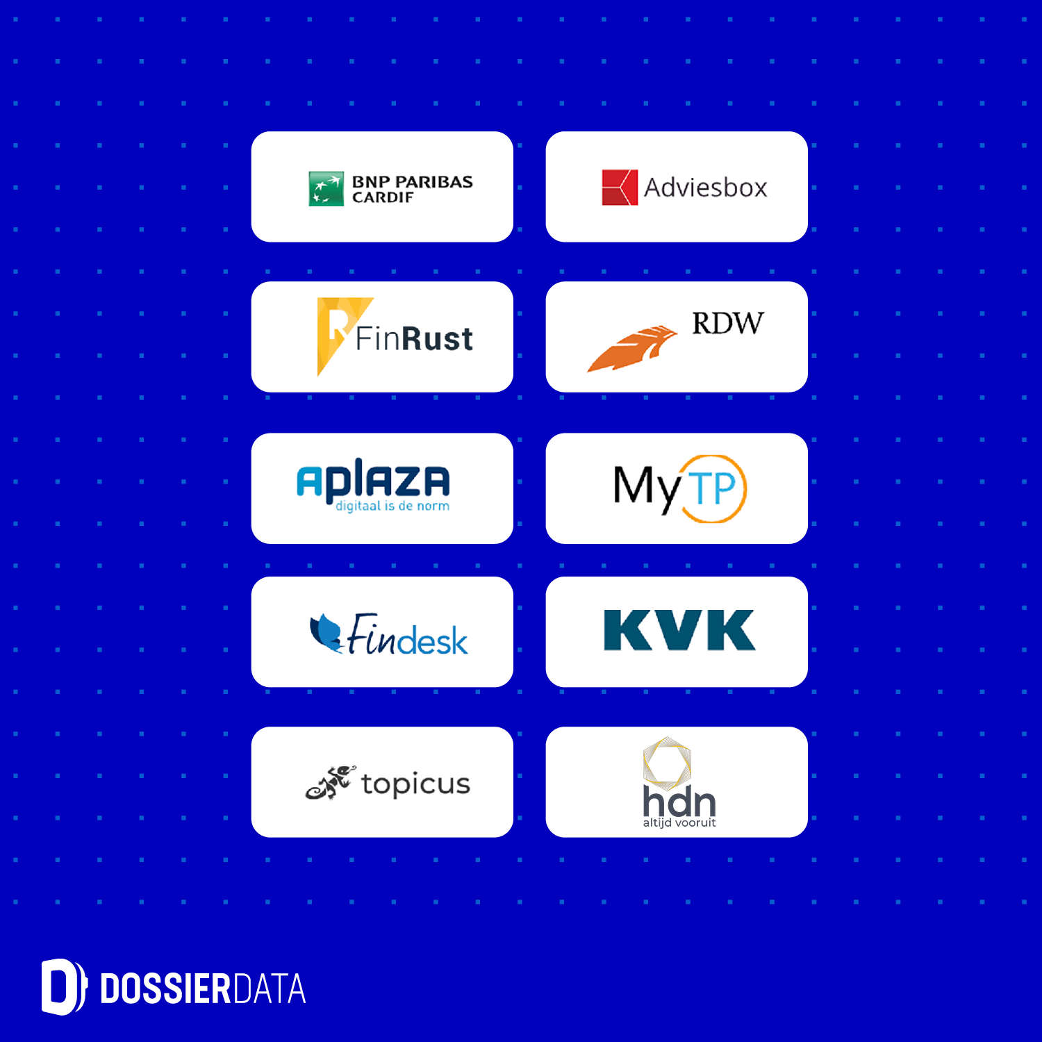 DossierData. Van complexiteit naar overzicht.