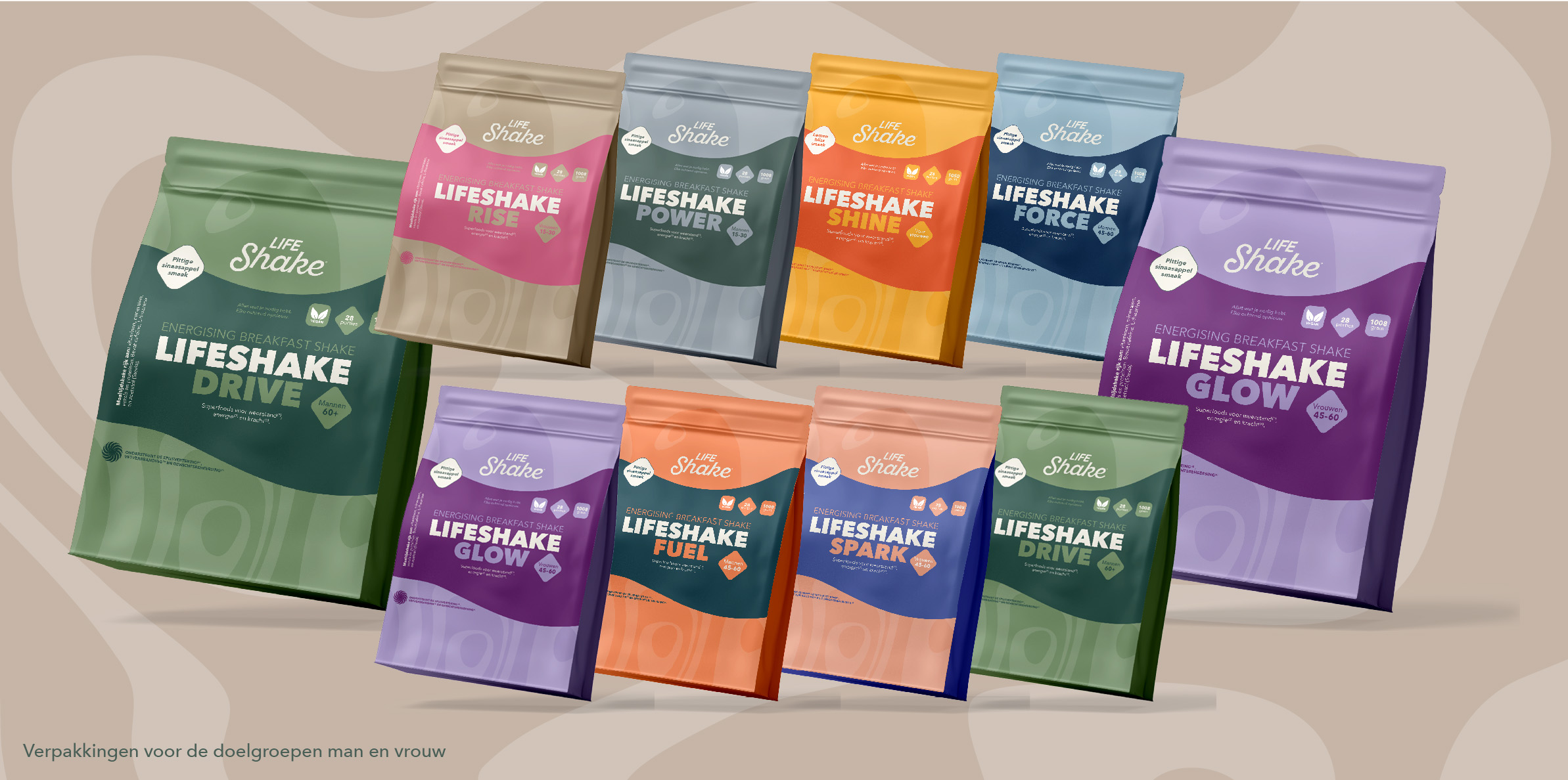 LifeShake kreeg een identiteit voor elke levensfase